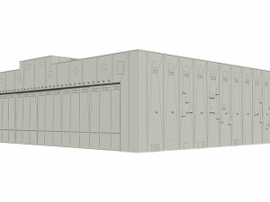 hangar Modelo 3D