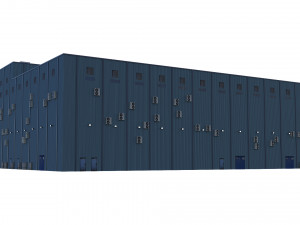 hangar Modelo 3D