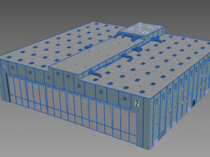 hangar Modelo 3D
