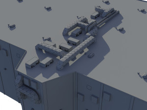 hangar 3D मॉडल