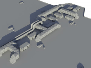 hangar 3D मॉडल