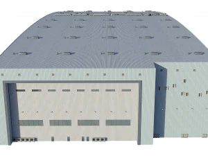 hangar 3D Model