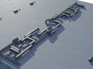 hangar 3D Model