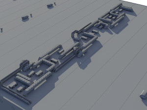 hangar 3D Модель