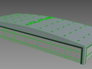 hangar 3D Модель