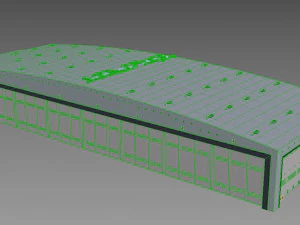 hangar 3D Model