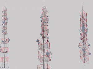 telecommunication tower 3D Model