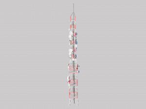 telecommunication tower 3D Model