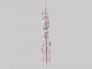 telecommunication tower 3D Model