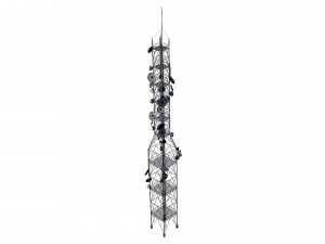 telecommunication tower 3D Model