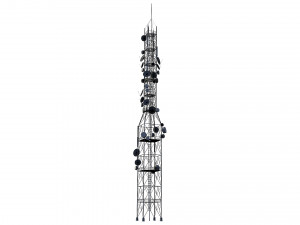 telecommunication tower 3D Model
