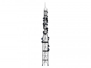 telecommunication tower 3D Model