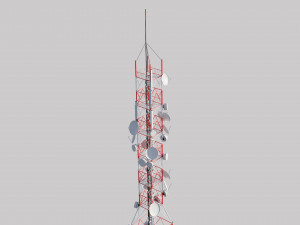telecommunication tower 3D Model