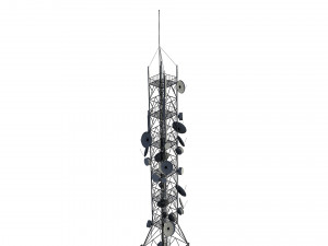 telecommunication tower 3D Model