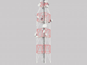 telecommunication tower 3D Model