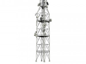 telecommunication tower 3D Model