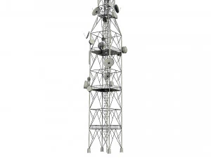 telecommunication tower 3D Model