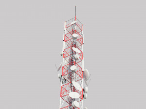 telecommunication tower 3D Model