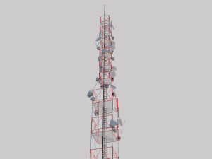 telecommunication tower 3D Model