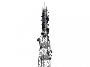 telecommunication tower 3D Model