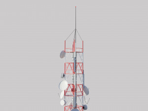 telecommunication tower 3D Model