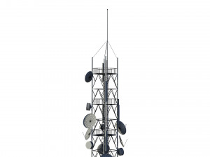 telecommunication tower 3D Model