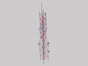 telecommunication tower 3D Model