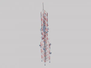 telecommunication tower 3D Model
