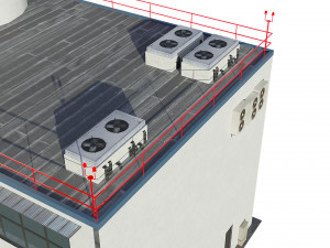 airport control tower 3Dモデル