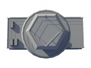 airport control tower 3Dモデル