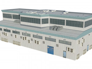 hangar 3D Model