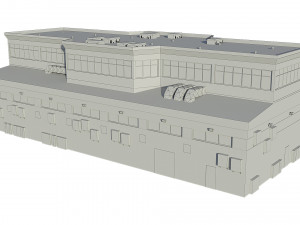 hangar Model 3D