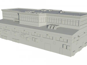 hangar Modelo 3D