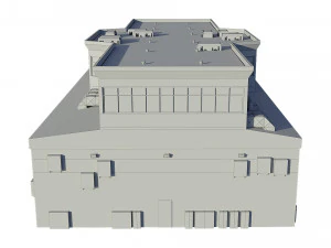 hangar Modelo 3D