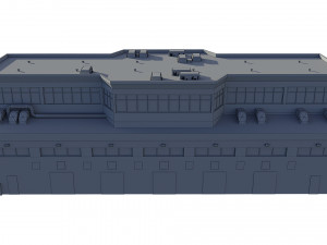 hangar Model 3D