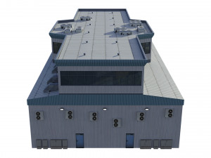 hangar Model 3D