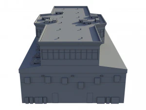 hangar Modelo 3D