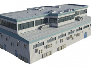 hangar Model 3D