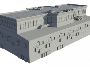 hangar Modelo 3D
