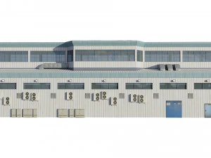 hangar Modelo 3D