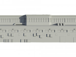 hangar Model 3D
