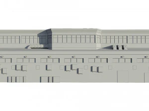 hangar Modelo 3D