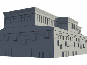 hangar Model 3D