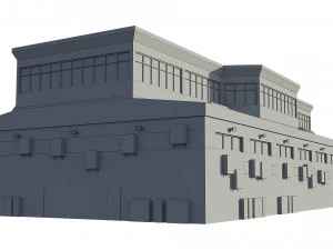 hangar Modelo 3D