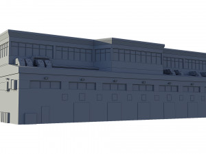 hangar Model 3D