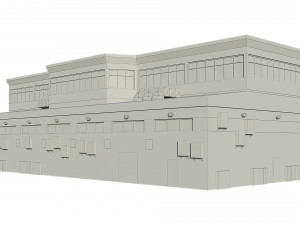 hangar Model 3D