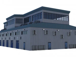 hangar Modelo 3D