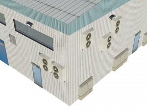 hangar Model 3D