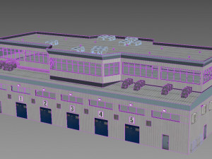 hangar Model 3D
