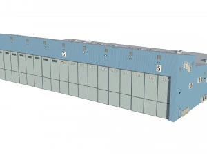 hangar Modello 3D